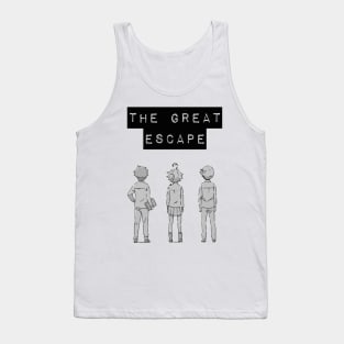 The Great Neverland Escape Promised Anime Tank Top